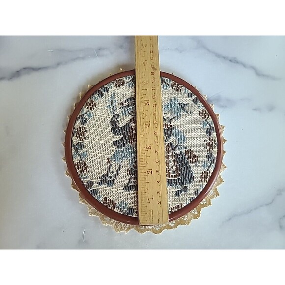 Finished Needlepoint of a Period Couple - Picture 6 of 10